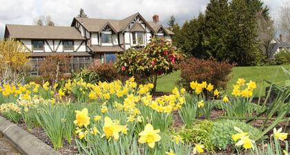 Spacious room and kitchenette