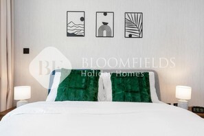 Departamento, balcón, vista a la ciudad