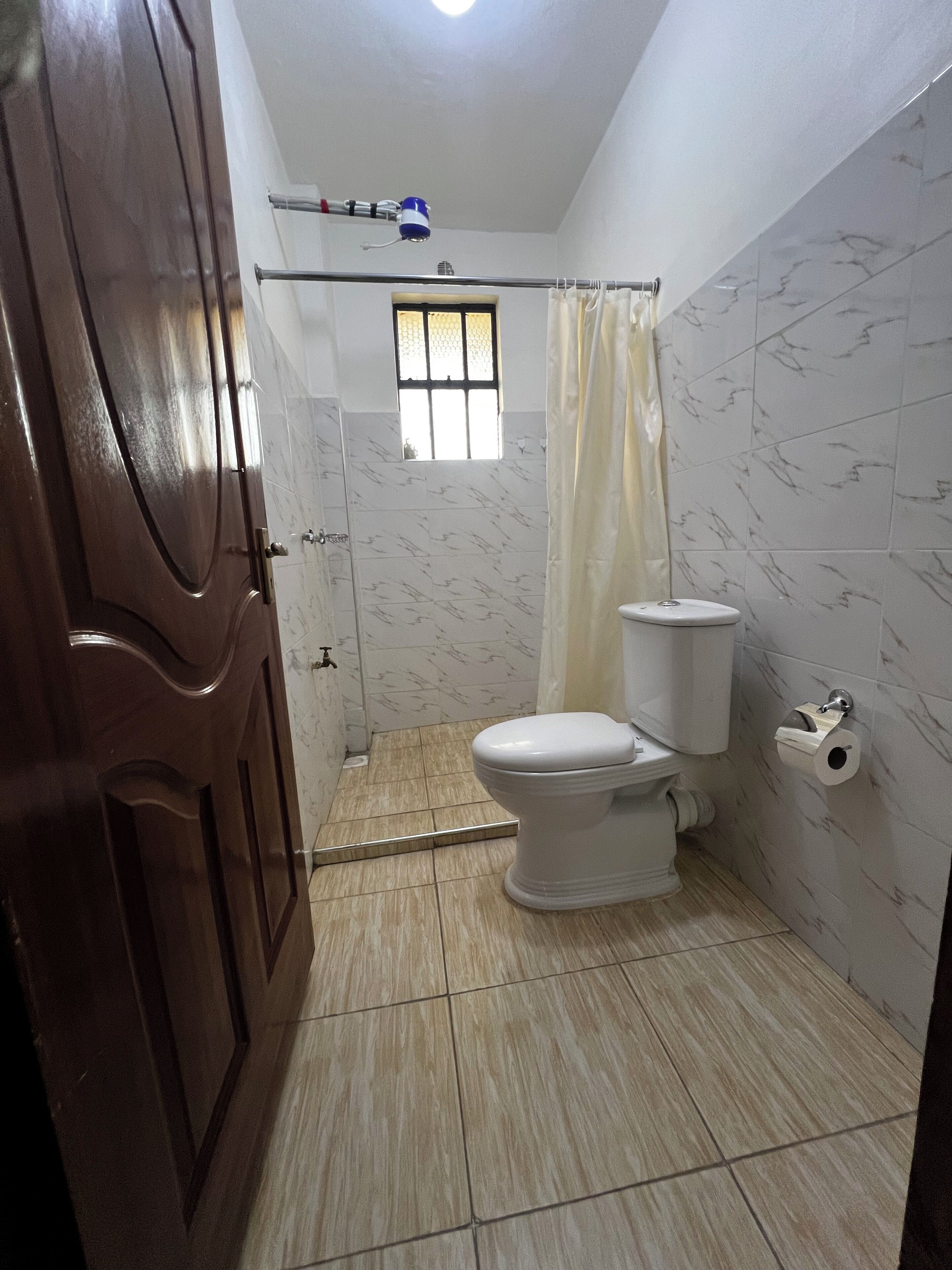 Towels, soap, toilet paper