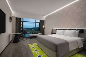 Superior Single Room, 1 Queen Bed, Air conditioning, City View - Wanda Moments Hotel Jingshan (Jingmen)
