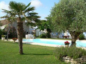 Pool - Au Calme 4 star house 2 bedrooms large swimming pool 6x12 m sea and town 1,5 km (Saint-Pierre-d'Oléron)