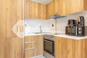 Apartment, Balkon, Stadtblick | Eigene Küche