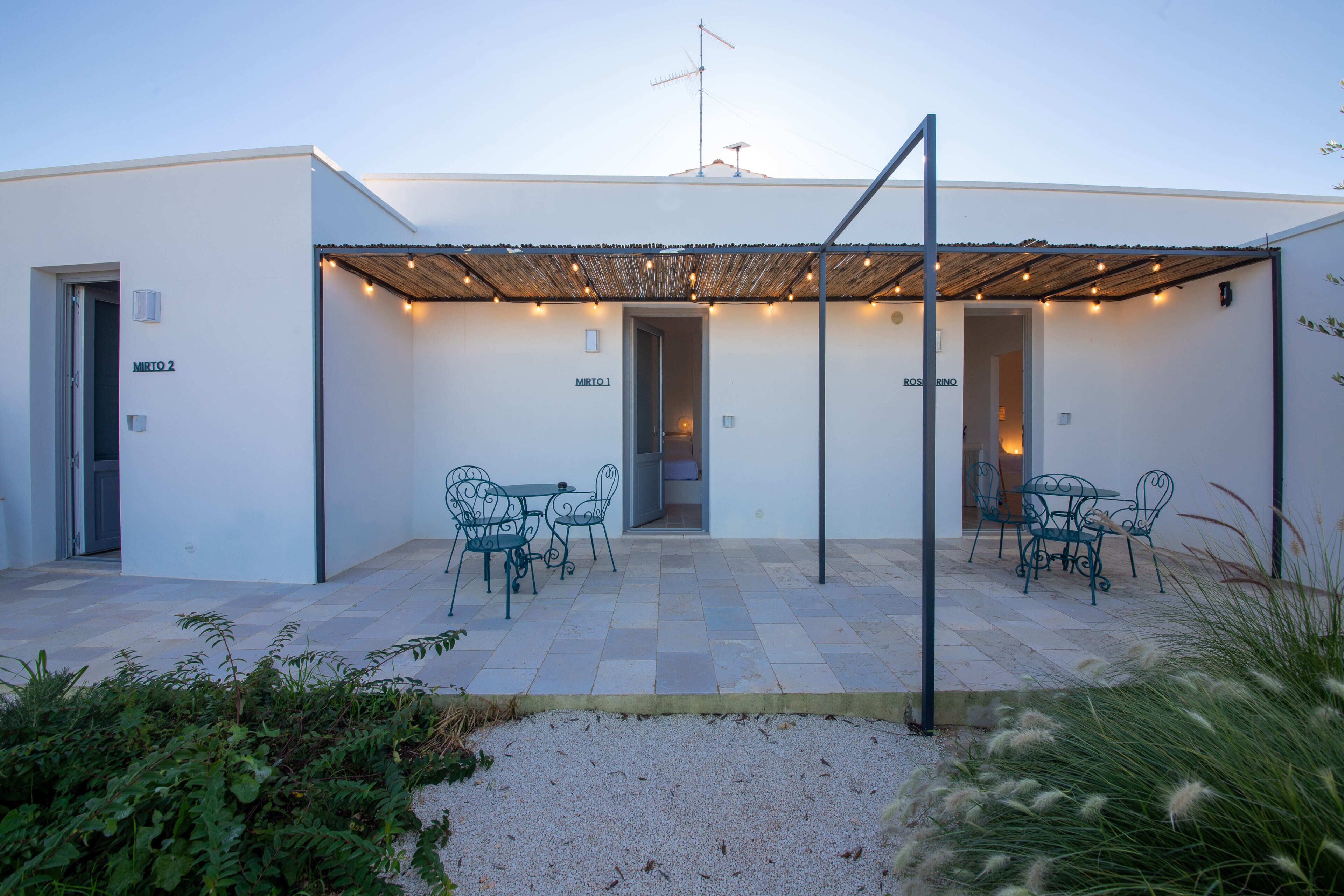 Façade de l’hébergement