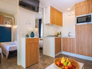 Mobile Home | Private kitchen - Mobile Home at Lake Caldonazzo (Pergine Valsugana)