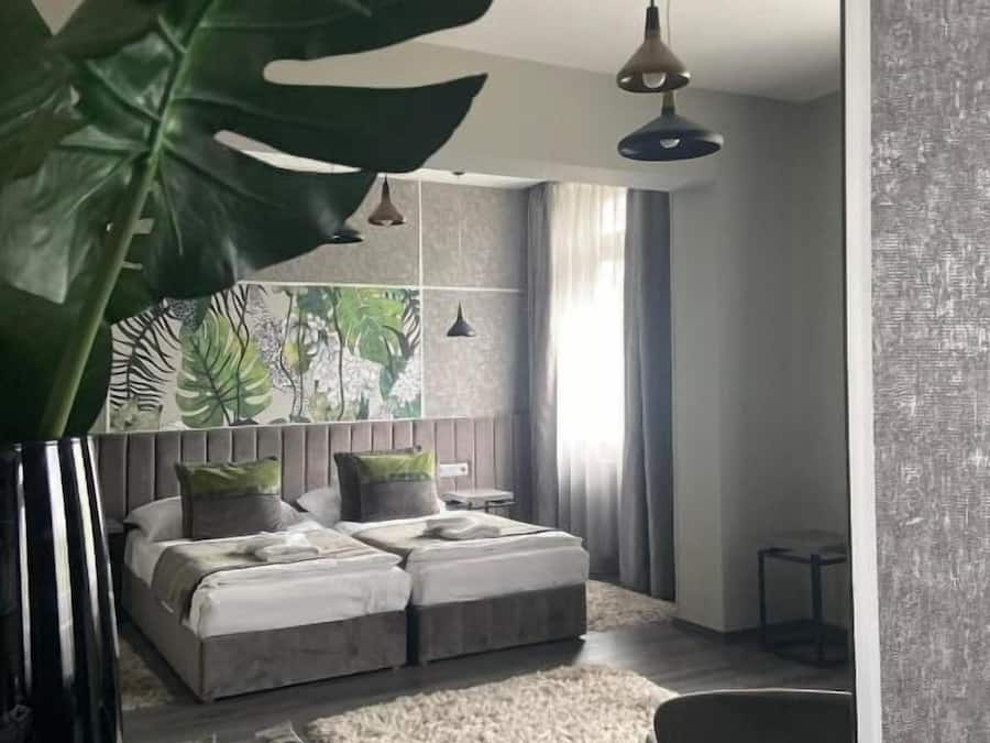 Standard Double or Twin Room, City View | Desk, free WiFi