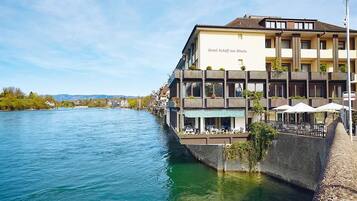 Majoituspaikan julkisivu