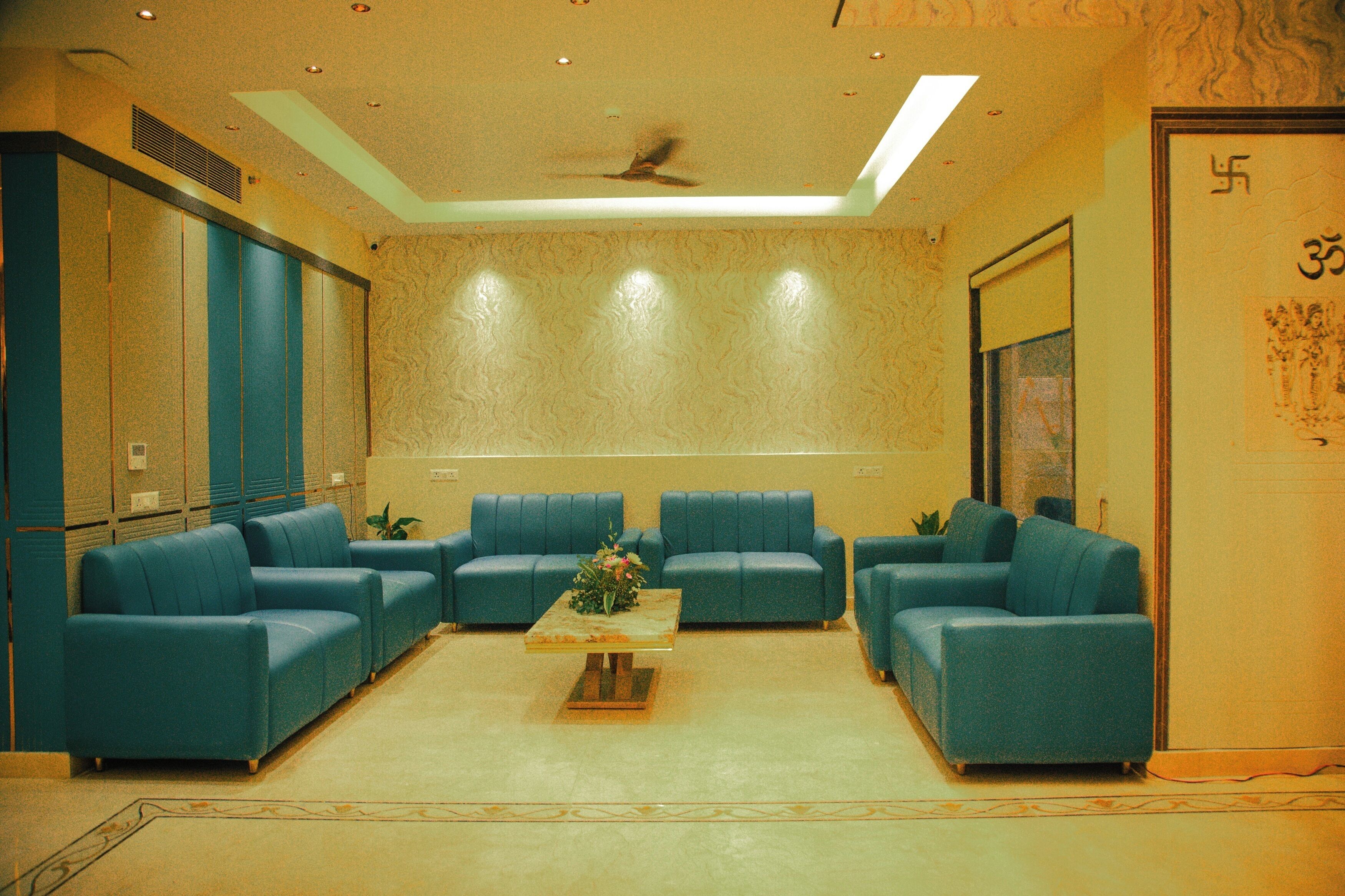 Sala de estar en el lobby