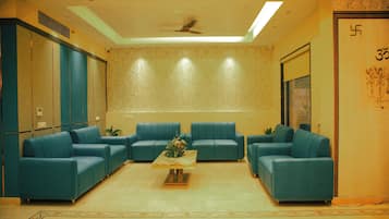 Sitteområde i lobbyen