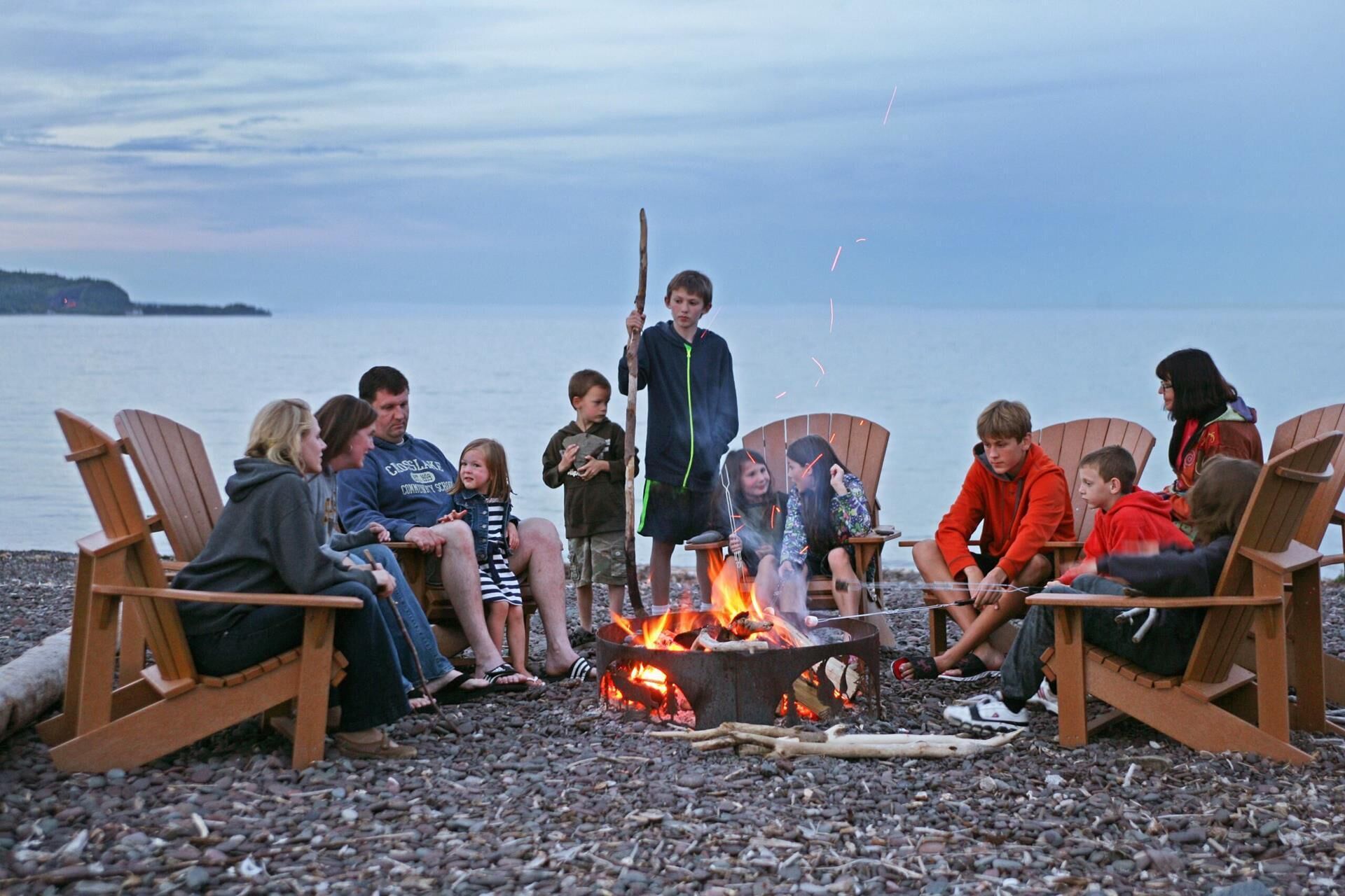 Enceinte de l’hébergement
