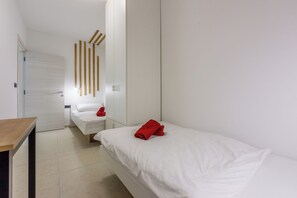 2 habitaciones, wifi gratis y ropa de cama 