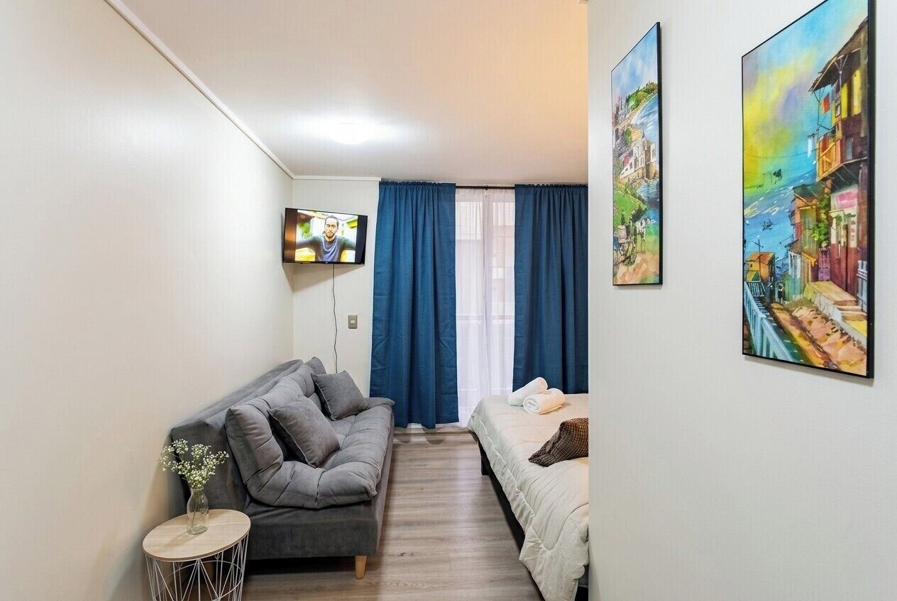 Charming Apartment In Lovely Viña Del Mar With Fitness Room Access - Valparaíso