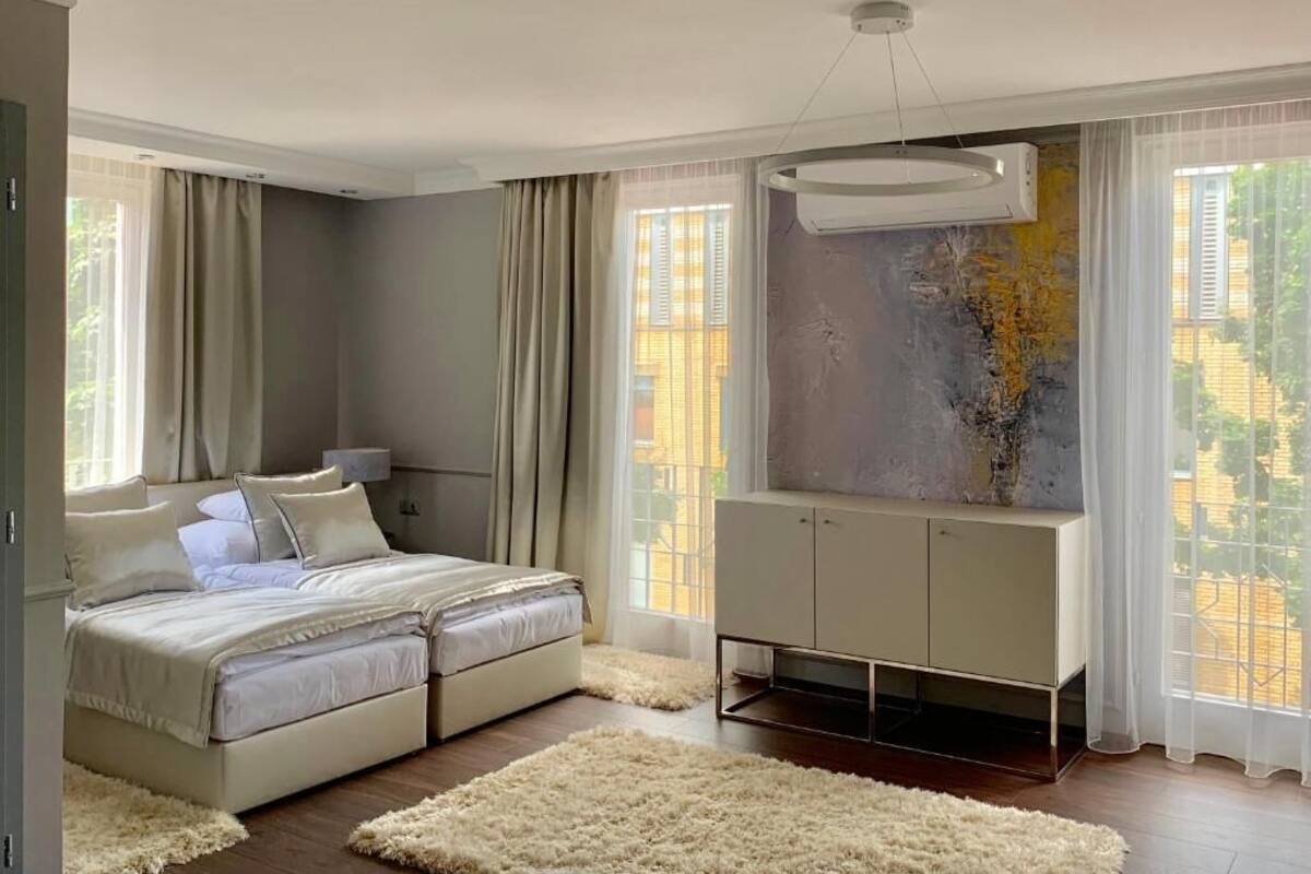 Deluxe-lejlighed - byudsigt