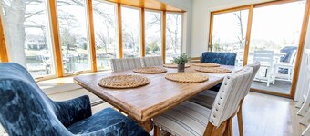 6BR 3 Bath Waterfront Home w/ Private Dock & Views