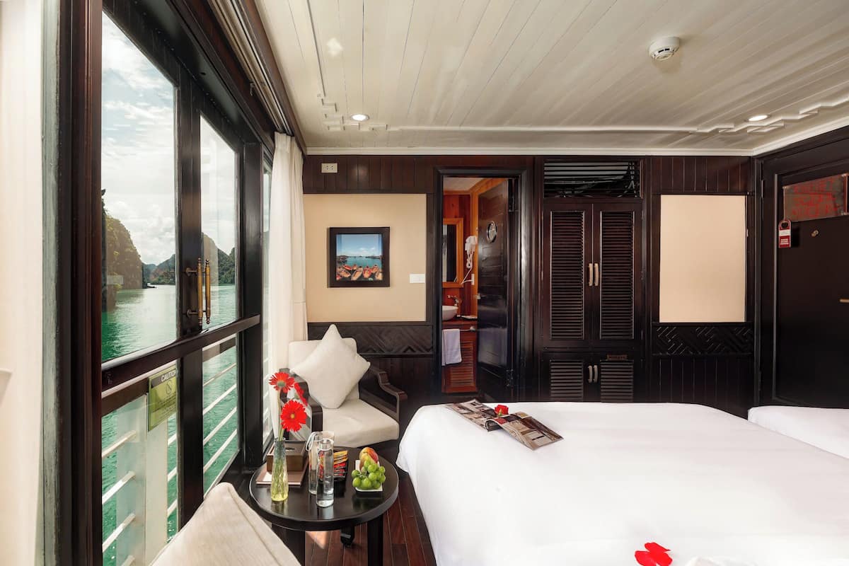 디럭스 더블룸 또는 트윈룸, 바다 전망