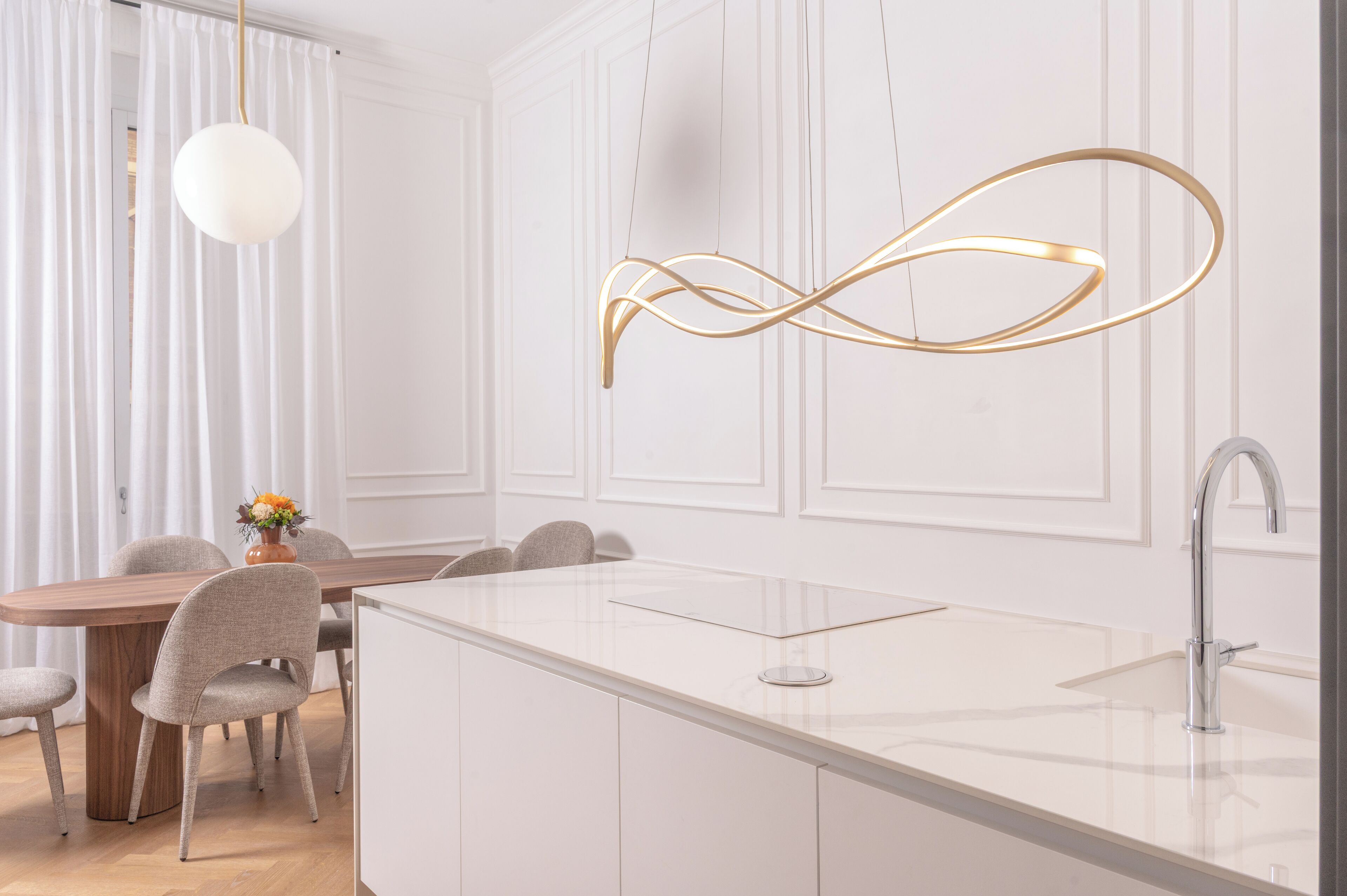 奢華公寓, 城市景 | 用餐區