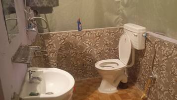 Telt, fjellutsikt | Bad