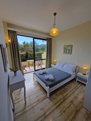 Cozy studio in a green peaceful area near the beach in delightful Lefkimmi Corfu