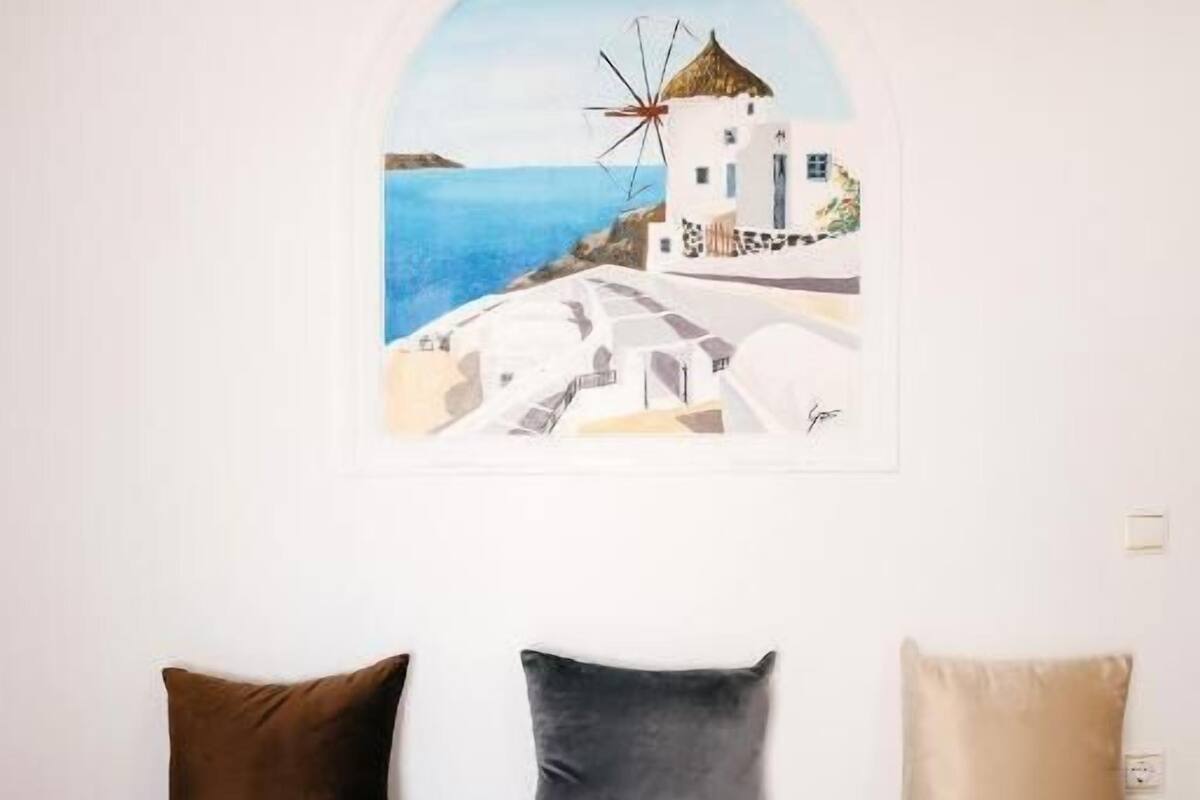 Kamar Quadruple Superior, balkon, pemandangan laut