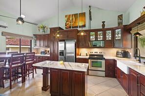 Fridge, microwave, oven, stovetop - Seaside Oasis at Valle Verde Complex (Playas Del Coco)