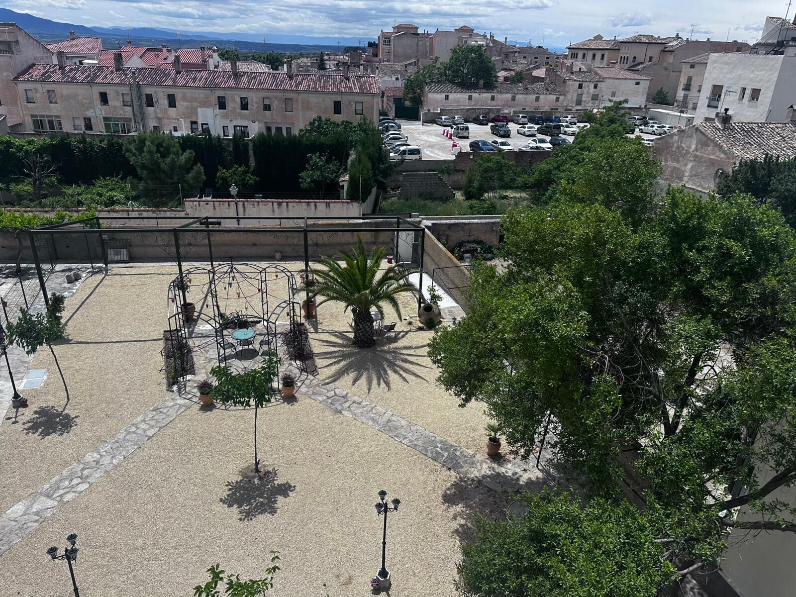 Courtyard view