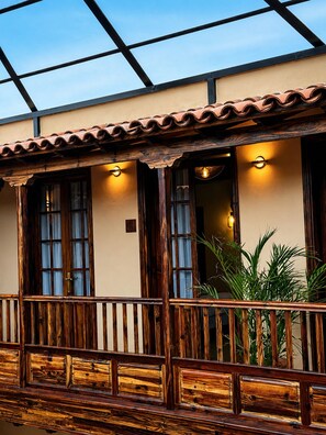 Dobbeltrom – deluxe | Terrasse/patio