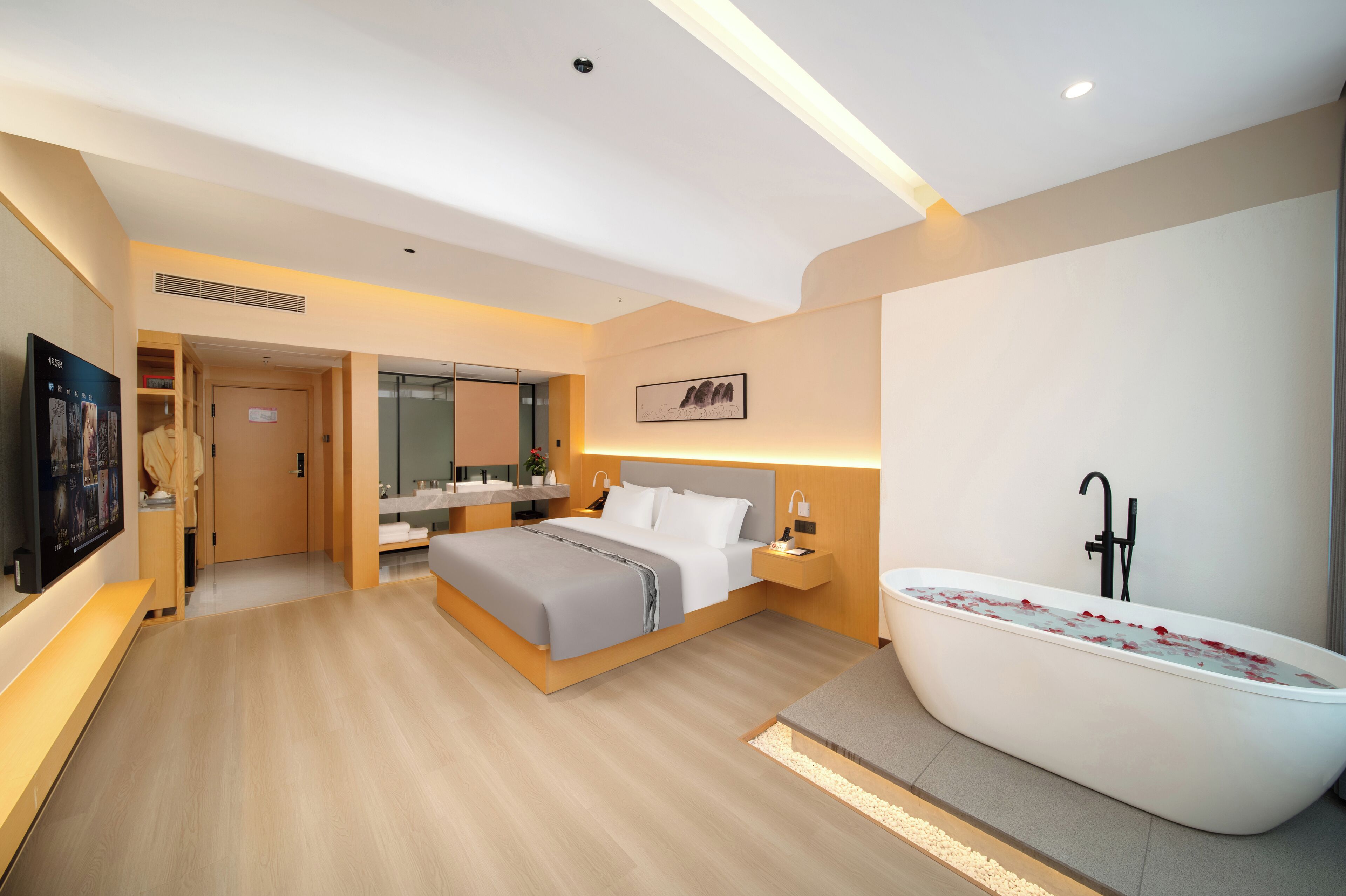 奢華雙人房, 城市景