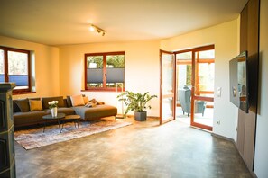 Living area - One - Luxury Apartment XXL (Spalt)