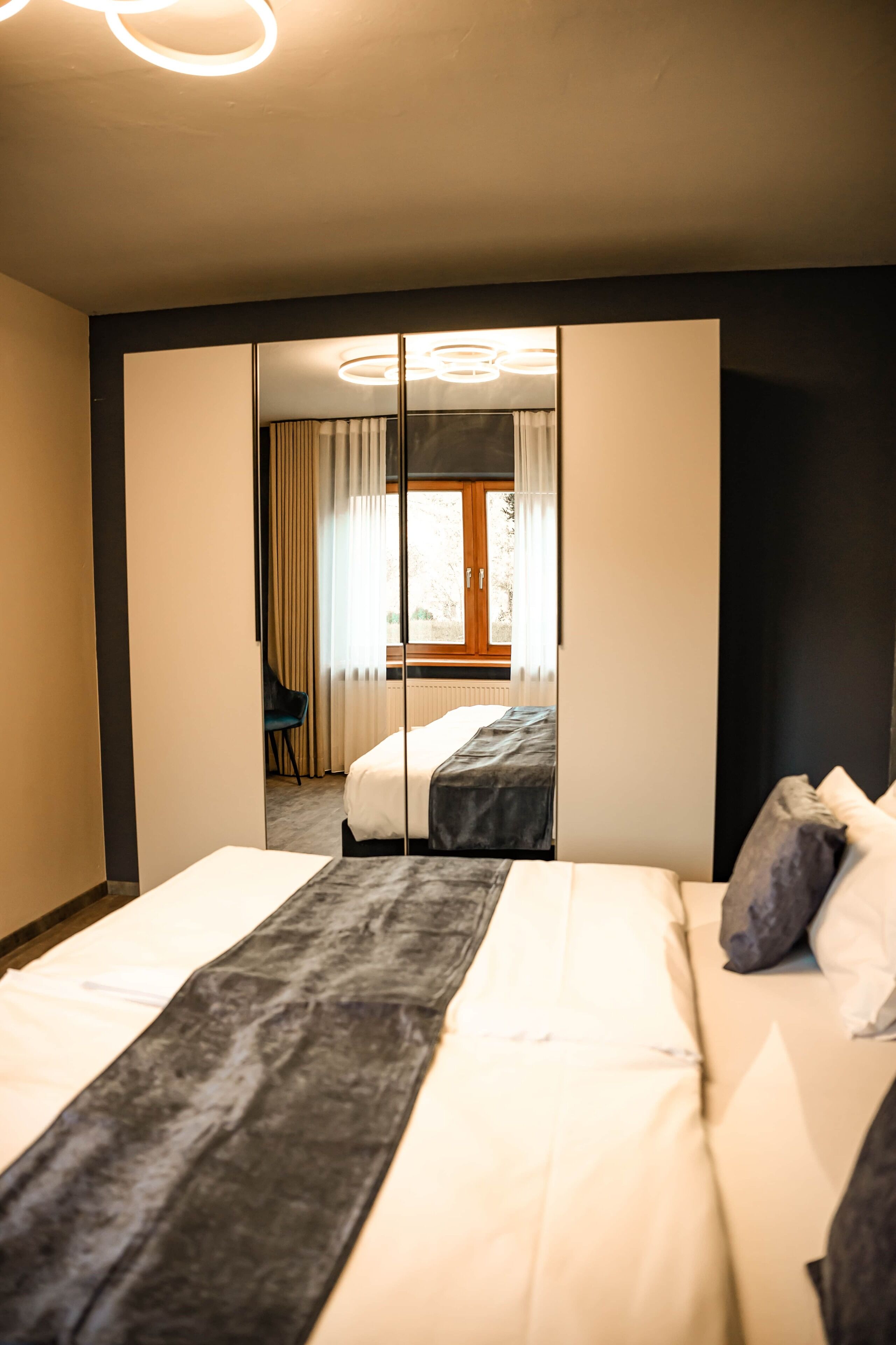 1 Schlafzimmer, Reisekinderbett, kostenloses WLAN, Bettwäsche