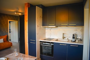 Fridge, oven, stovetop, dishwasher - VIERER - Cozy Apartment XL (Spalt)
