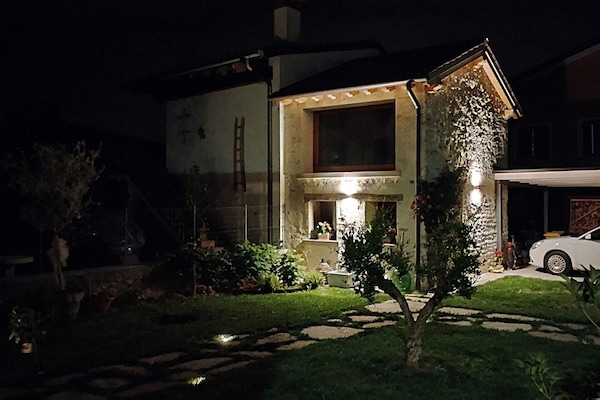 Mur, Maison, Domicile, Zone Résidentielle, Porte, Toit, Chalet, Pot De Fleur, Jardin