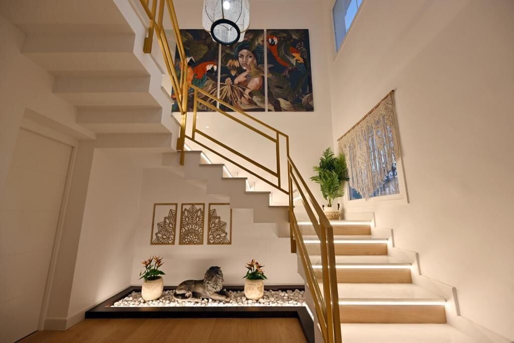 Vila, kolam renang pribadi, pemandangan kebun | Interior