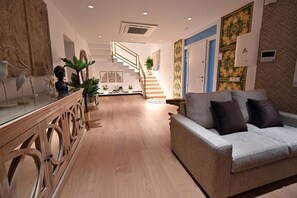 Vila, kolam renang pribadi, pemandangan kebun | Interior