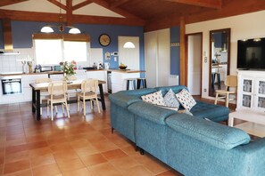 Living area - Maison 6 personnes avec piscine à débordement dans un grand jardin clos à Nérac (Nérac)