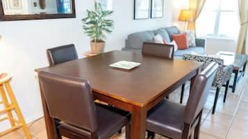 Apartment, Multiple Beds, Balcony, Pool View (Surfside 204) | Dining