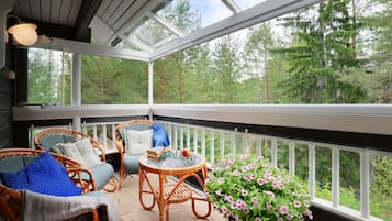 Apartment, 3 Bedrooms, Sauna (Herttuatar) | Terrace/patio