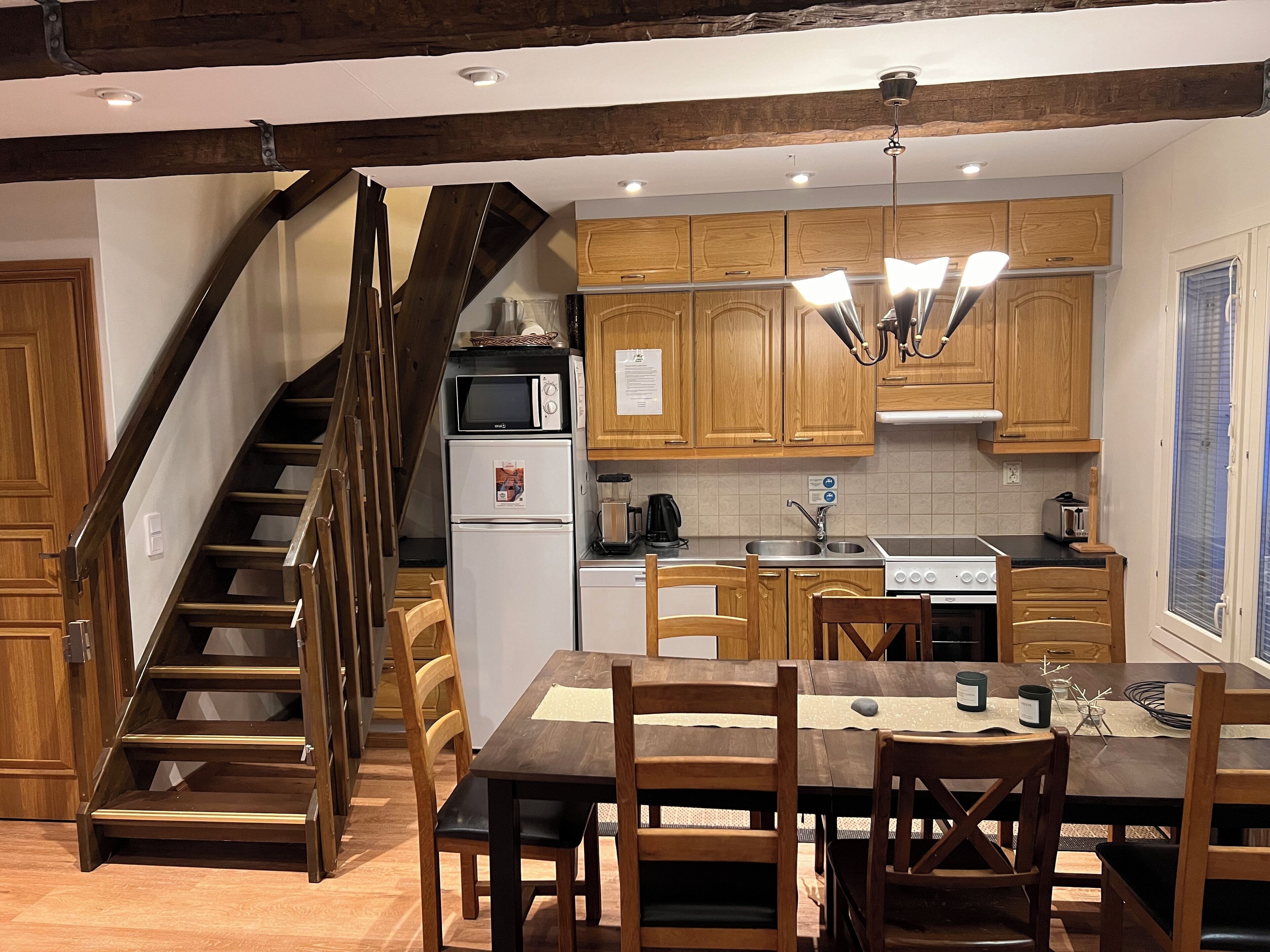 Deluxe appartement, uitzicht op park | Dineren