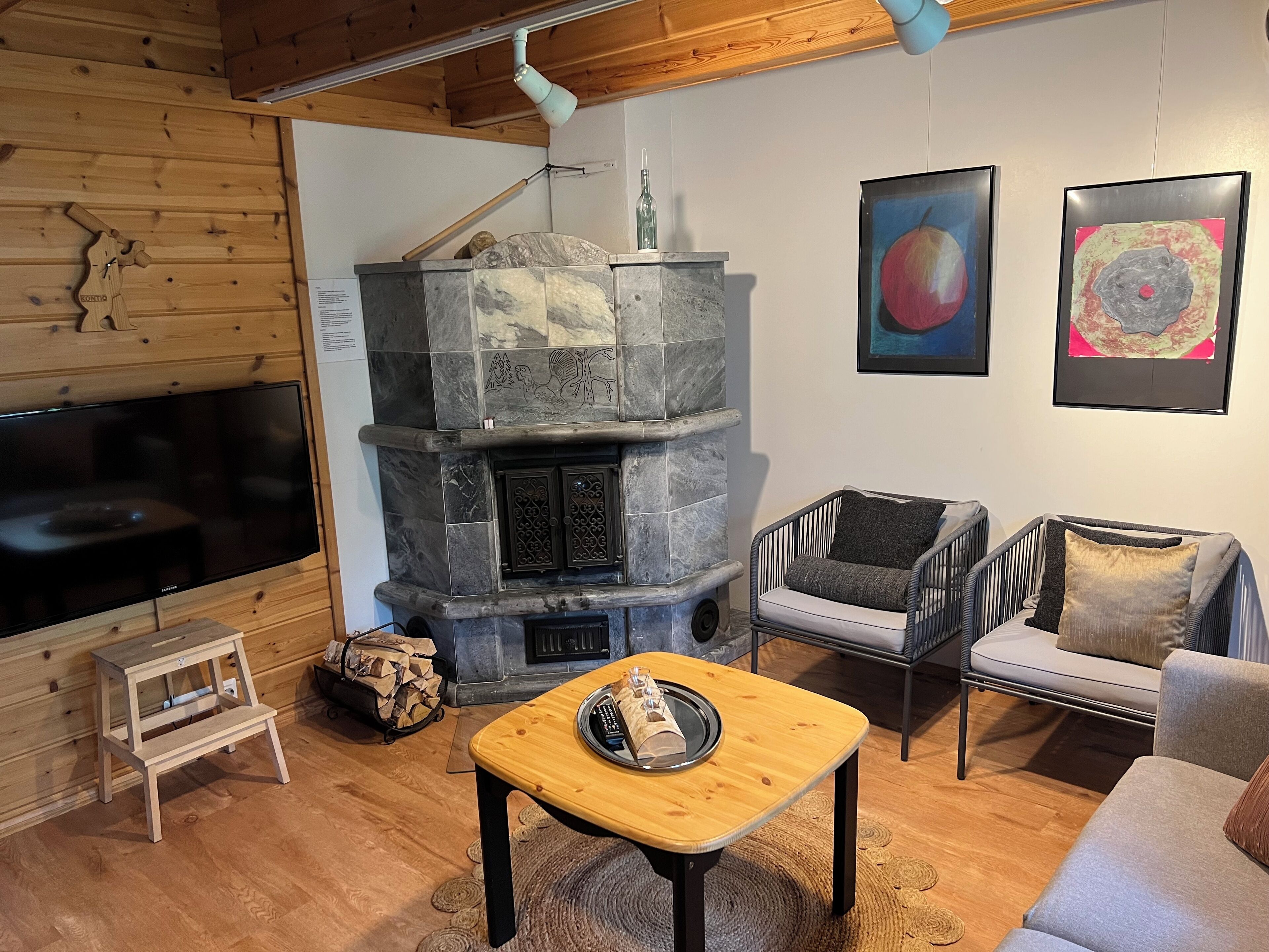 Apartament Deluxe, vistes al parc | Sala d'estar