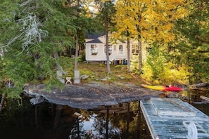Exterior - Designer Waterfront Retreat l Dock Kayaks Firepit (Baysville)