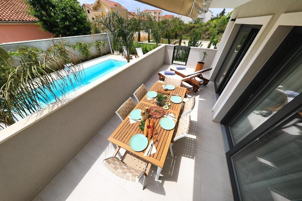 Deluxe Apartment, 2 Bedrooms, 2 Bathrooms, Pool View | View from room