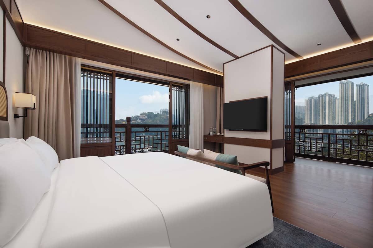 Luxury Suite, Balcony, Hill View | View from room
