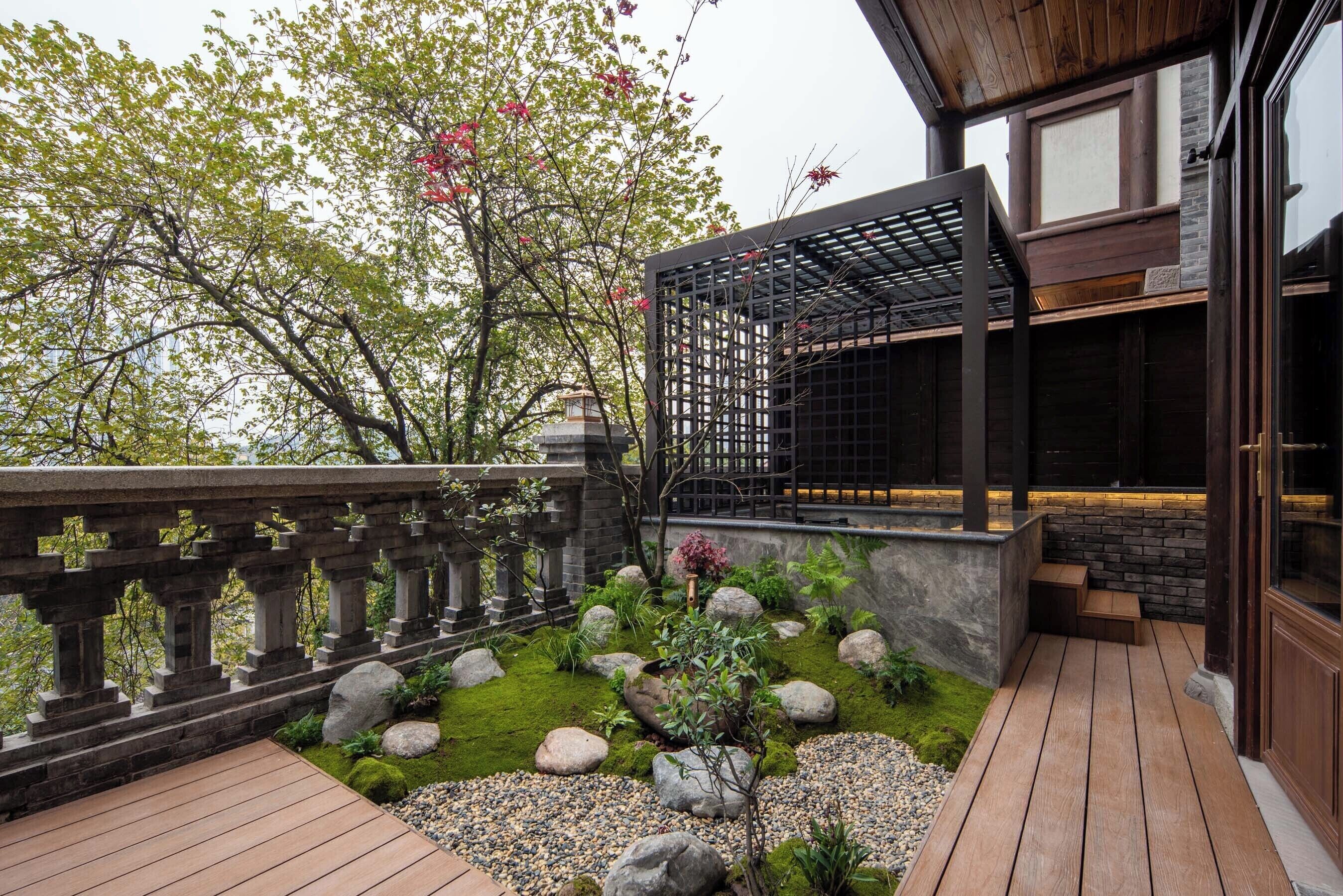 Luxury Double Room, Balcony, Hill View | Terrace/patio