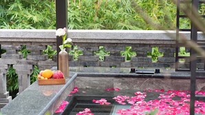 ห้องลักซ์ชัวรี่ดับเบิล, ระเบียง, วิวภูเขา | บริเวณที่พัก