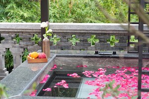 Luxury Double Room, Balcony, Hill View | Property grounds