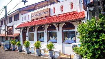 Façade de l’hébergement