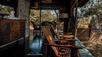 Luxury Cottage, Private Pool | Terrace/patio