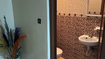 Towels, soap, toilet paper