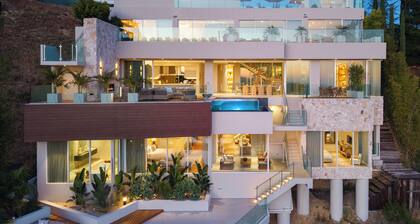 Blue Lagoon: Ultra-Luxury View Estate Steps from the Sunset Strip