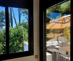 Vue depuis l’hébergement