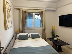 1 bedroom, iron/ironing board, travel cot, free WiFi - VDG Sunset Heaven 54sm |Gym •Netflix & Disney+ •Fully Equipped Kitchen| Rethymno (Rethymno)