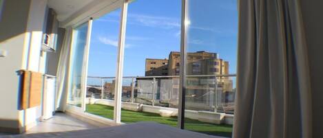 套房, 陽台, 城市景觀